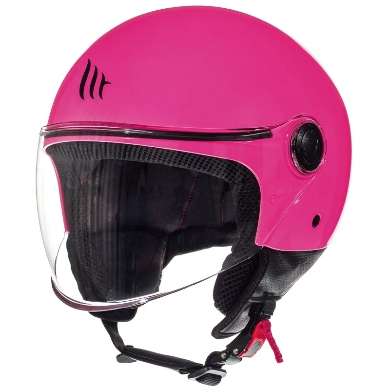 MT Helmets Casque Moto Jet MT Casques STREET Solid A8 Glossy Pink 3 MT Helmets Casque Moto Jet MT Casques STREET Solid A8 Glossy Pink