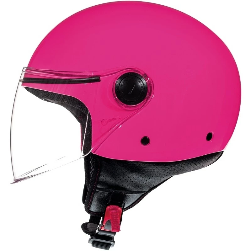 MT Helmets Casque Moto Jet MT Casques STREET Solid A8 Glossy Pink 4 MT Helmets Casque Moto Jet MT Casques STREET Solid A8 Glossy Pink – Image 2