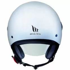 MT Helmets Casque Moto Jet MT Casques STREET Solid Glossy White 5 MT Helmets Casque Moto Jet MT Casques STREET Solid Glossy White -MTT Helmets Magasin casque moto jet mt casques street solid glossy white 93009