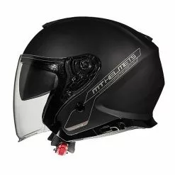 MT Helmets Casque Moto Jet MT Casques Thunder3 SV Jet Solid A1 Matt Black -MTT Helmets Magasin casque moto jet mt casques thunder3 sv jet solid a1 matt black 55536