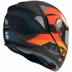 MT Helmets Casque Moto Modulaire Approuvé P / J Mt Casque ATOM Sv W17 A4 Orange Mat 9 MT Helmets Casque Moto Modulaire Approuvé P / J Mt Casque ATOM Sv W17 A4 Orange Mat -MTT Helmets Magasin casque moto modulaire approuve p j mt casque atom sv w17 a4 orange mat 122807