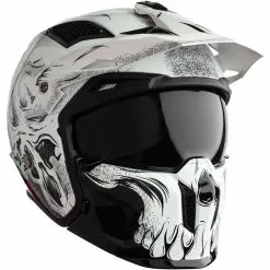 MT Helmets Casque Moto Mt Casque STREETFIGHTER Sv DARKNESS A1 Noir Brillant Blanc -MTT Helmets Magasin casque moto mt casque streetfighter sv darkness a1 noir brillant blanc 139211