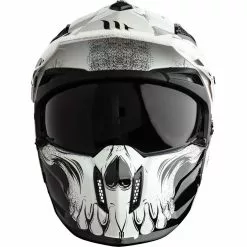 MT Helmets Casque Moto Mt Casque STREETFIGHTER Sv DARKNESS A1 Noir Brillant Blanc -MTT Helmets Magasin casque moto mt casque streetfighter sv darkness a1 noir brillant blanc 139212