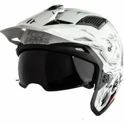 MT Helmets Casque Moto Mt Casque STREETFIGHTER Sv DARKNESS A1 Noir Brillant Blanc -MTT Helmets Magasin casque moto mt casque streetfighter sv darkness a1 noir brillant blanc 139213