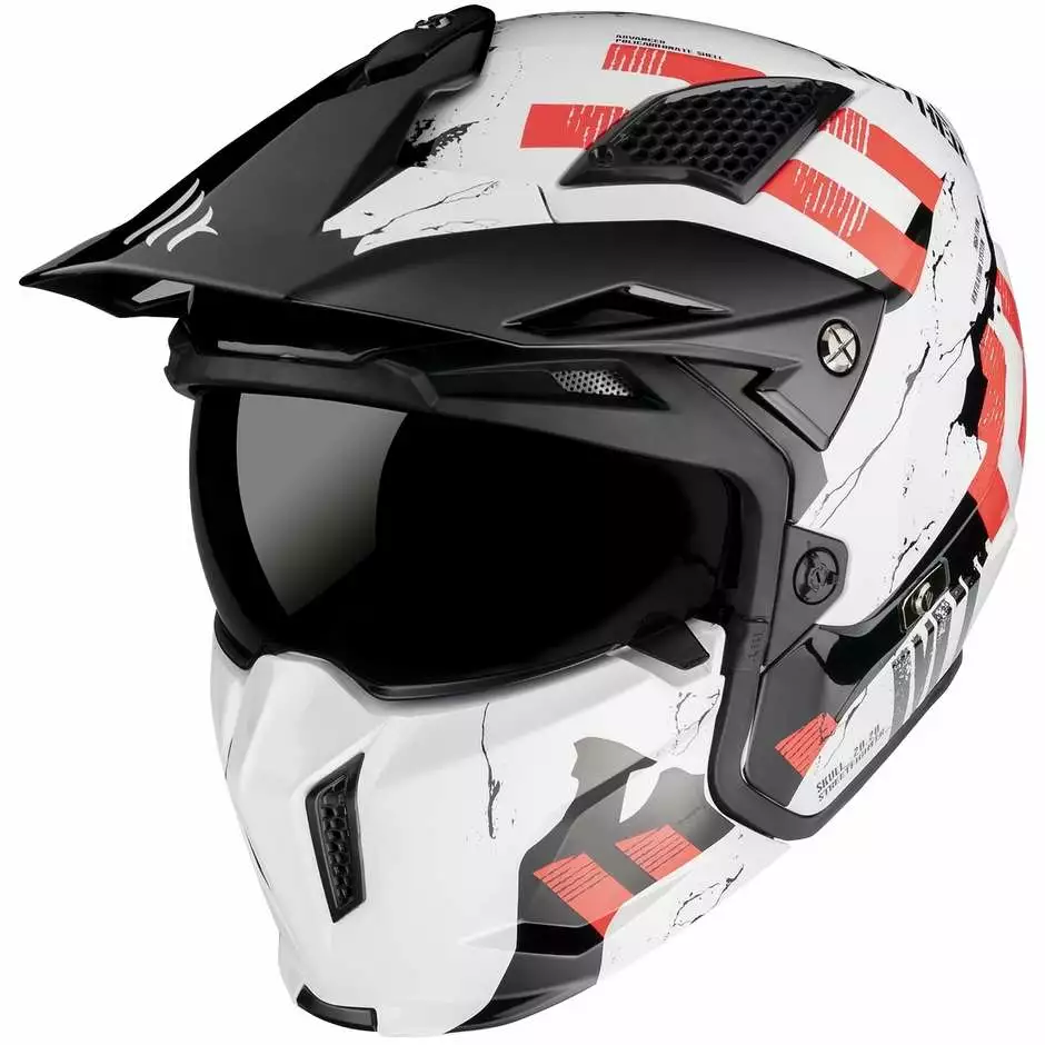 MT Helmets Casque Moto Mt Helmet STREETFIGHTER Sv SKULL2020 A0 White Pearl 3 MT Helmets Casque Moto Mt Helmet STREETFIGHTER Sv SKULL2020 A0 White Pearl
