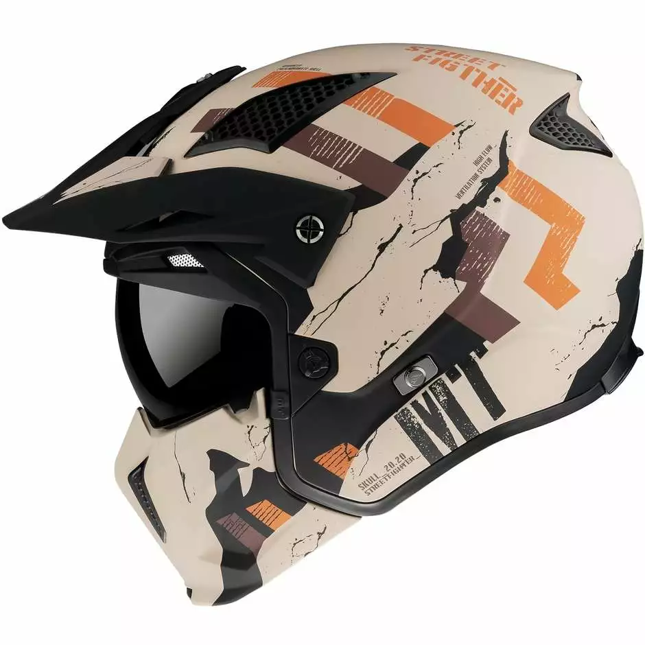 MT Helmets Casque Moto Mt Helmet STREETFIGHTER Sv SKULL2020 A14 Naranja Matt 4 MT Helmets Casque Moto Mt Helmet STREETFIGHTER Sv SKULL2020 A14 Naranja Matt – Image 2