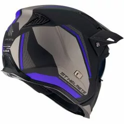 MT Helmets Casque Moto Trial Mt Helmet STREETFIGHTER Exrta Sv TWIN C7 Matt Blue -MTT Helmets Magasin casque moto trial mt helmet streetfighter exrta sv twin c7 matt blue 102944