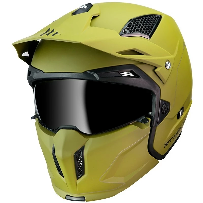 MT Helmets Casque Moto Trial Mt Helmet STREETFIGHTER Solid Exrta Sv Solid A6 Matt Green 5 MT Helmets Casque Moto Trial Mt Helmet STREETFIGHTER Solid Exrta Sv Solid A6 Matt Green – Image 3
