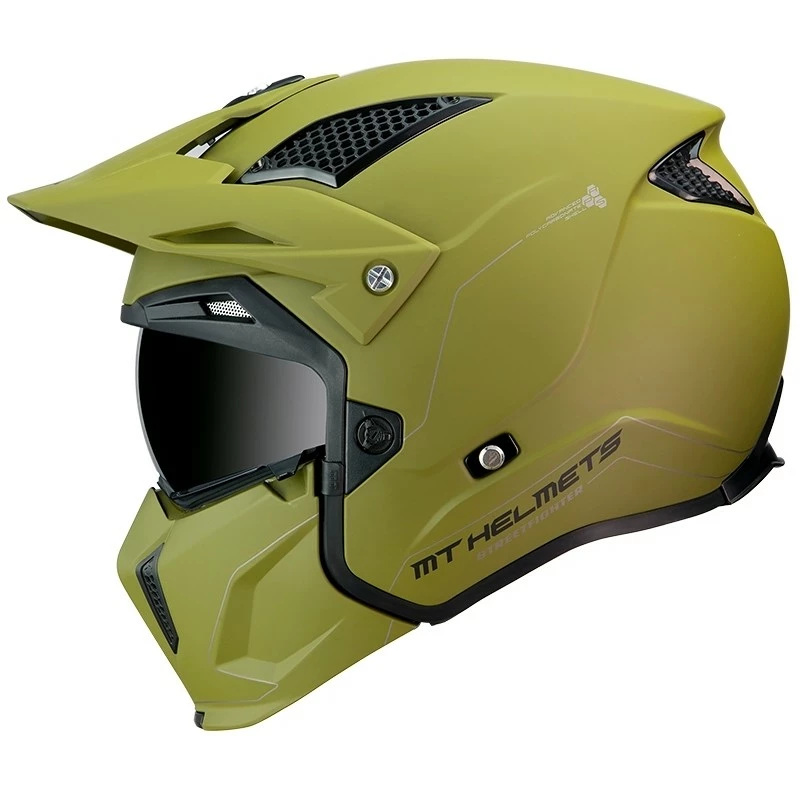 MT Helmets Casque Moto Trial Mt Helmet STREETFIGHTER Solid Exrta Sv Solid A6 Matt Green 3 MT Helmets Casque Moto Trial Mt Helmet STREETFIGHTER Solid Exrta Sv Solid A6 Matt Green