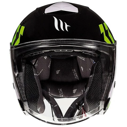 MT Helmets Casque MotoJet Double Visor MT Casques THUNDER 3 SV Jet Venus A6 Glossy Green 6 MT Helmets Casque MotoJet Double Visor MT Casques THUNDER 3 SV Jet Venus A6 Glossy Green – Image 4