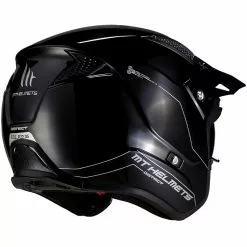 MT Helmets Casque De Moto DISTRICT Solid A1 Glossy Black -MTT Helmets Magasin mt helmets casque de moto district solid a1 glossy black 102947