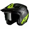 MT Helmets Casque De Moto DISTRICT Summit H3 Glossy Yellow Fluo