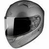 MT Helmets KRE SV Casque De Moto Intégral En Double Visière En Fibre De Titane Poli