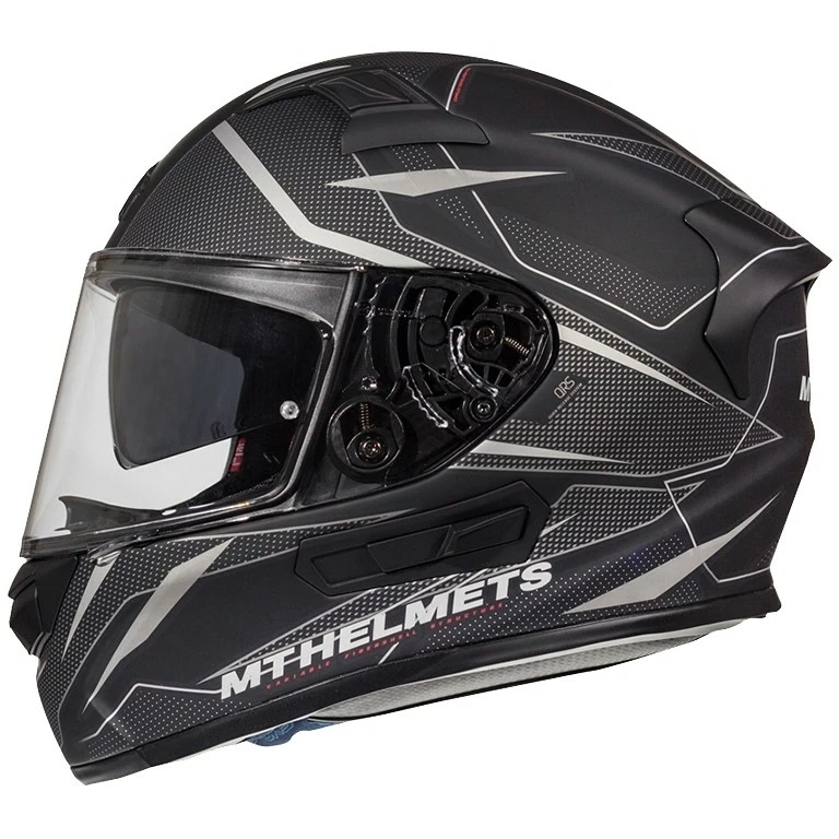 MT Helmets KRE SV Casque De Moto Intégral Intrepid C3 Double Visor Fiber Matt Grey 4 MT Helmets KRE SV Casque De Moto Intégral Intrepid C3 Double Visor Fiber Matt Grey – Image 2