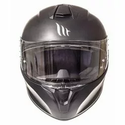 MT Helmets Targo Solid A1 Integral Casque De Moto Matt Black -MTT Helmets Magasin mt helmets targo solid a1 integral casque de moto matt black 56080