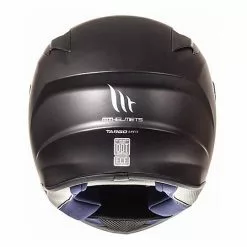 MT Helmets Targo Solid A1 Integral Casque De Moto Matt Black -MTT Helmets Magasin mt helmets targo solid a1 integral casque de moto matt black 56081