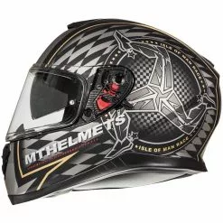MT Helmets Thunder3 SV Isle Of Man Integral Casque De Moto Noir Matt Gold 6 MT Helmets Thunder3 SV Isle Of Man Integral Casque De Moto Noir Matt Gold -MTT Helmets Magasin mt helmets thunder3 sv isle of man integral casque de moto noir matt gold 135675